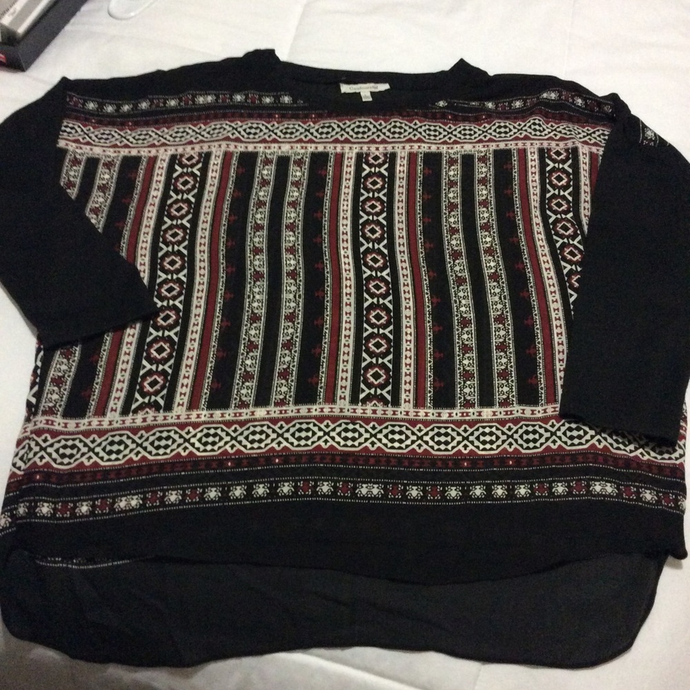 Patterned Top